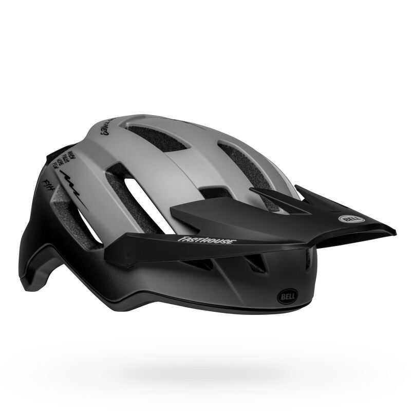 BELL 4Forty Air MIPS Helmet, Color: FASTHOUSE MATTE GRAY/BLACK, Size: SMALL