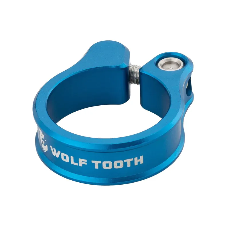 WOLF TOOTH Seatpost Clamp , Color: BLUE, Size: 29.8 mm