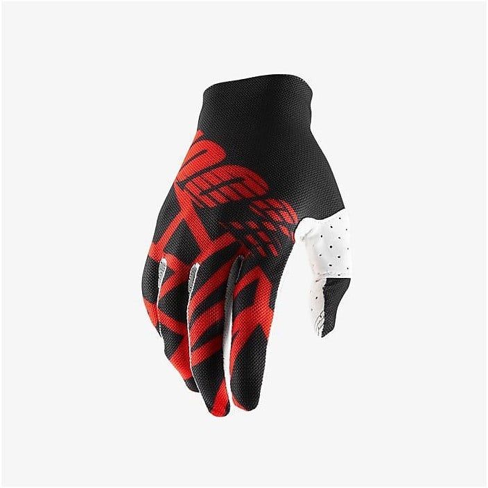 100% Celium 2 Gloves Black/Red