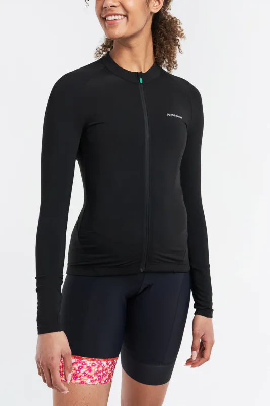 PEPPERMINT Signature Thermal Jersey Black