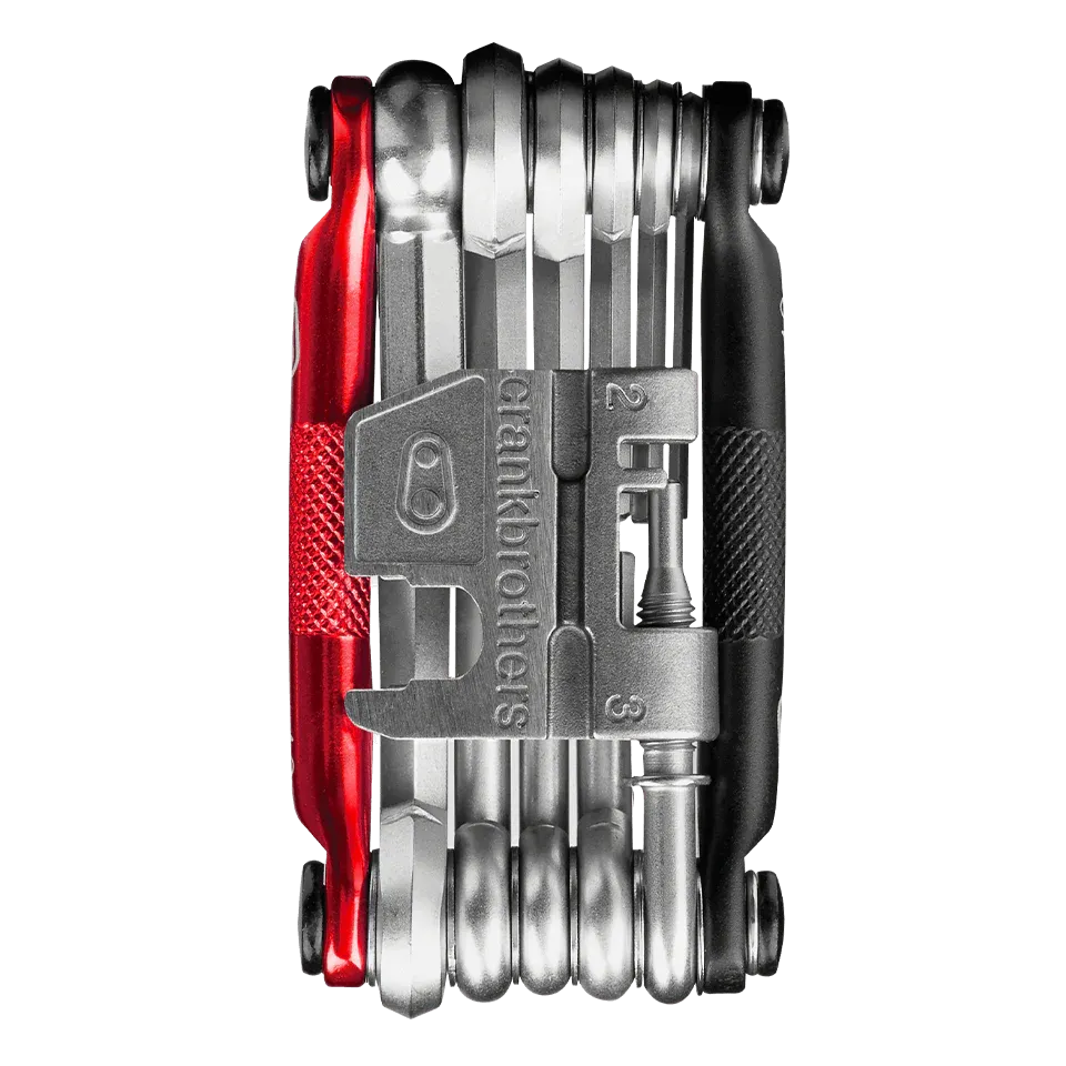 CRANKBROTHERS M17 Multi Tool, Color: BLACK/RED