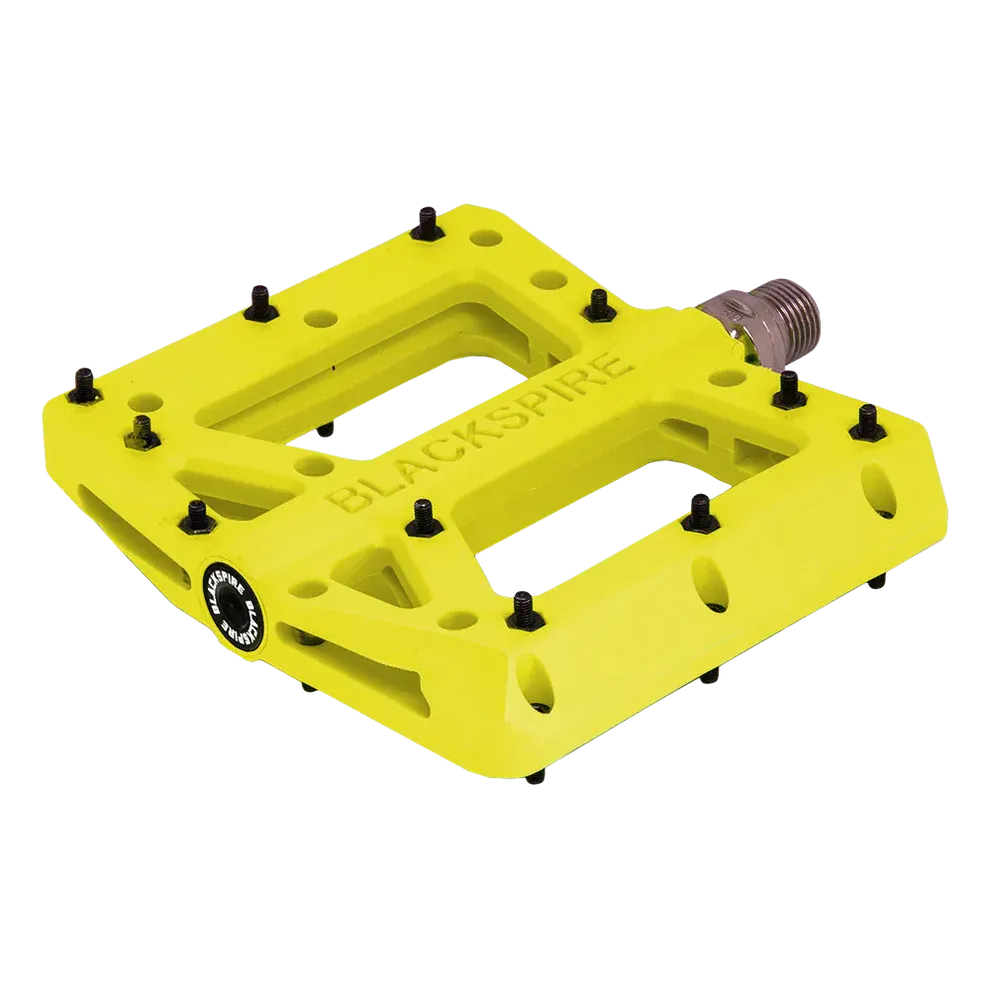 BLACKSPIRE Nylotrax Pedals, Color: YELLOW