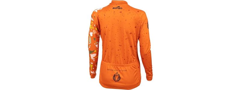 SALSA Terrazzo Long Sleeve Jersey Womens Orange