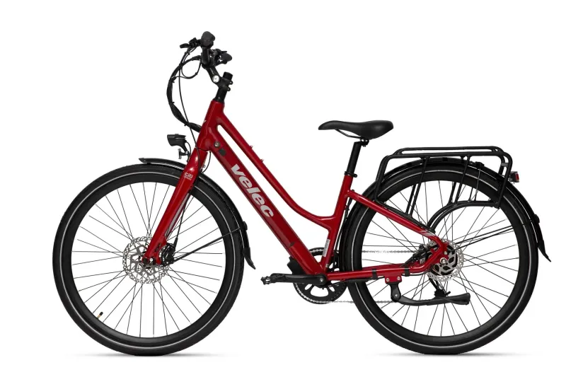 VELEC CITI 500 36V/10Ah  STEP THRU RED 24