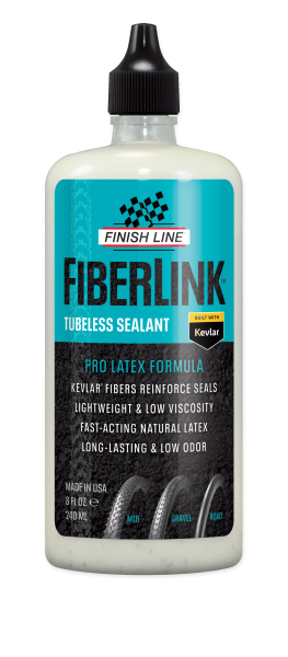 FINISH LINE Fiberlink Tubeless Sealant, Size: 8OZ