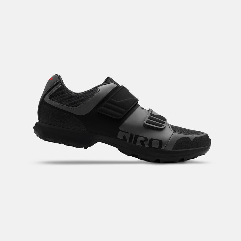 GIRO Berm Shoe , Color: DARK SHADOW/BLACK, Size: 40