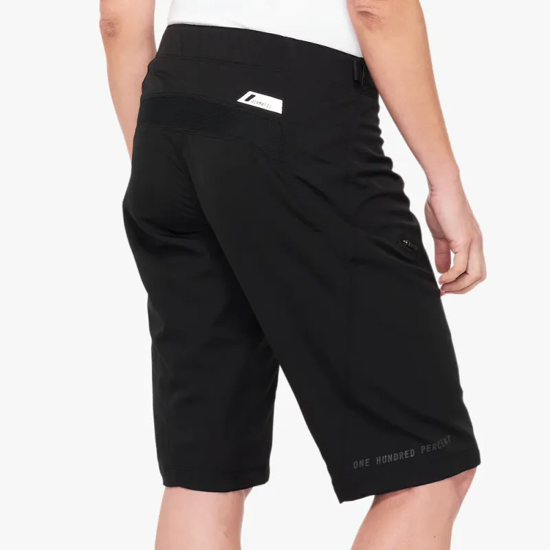 100%  Airmatic Mountain Shorts Womens Black
