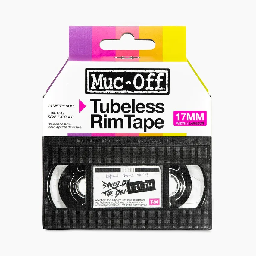 Muc-Off, Tubeless Rim Tape 10 meters, Size: 17mm