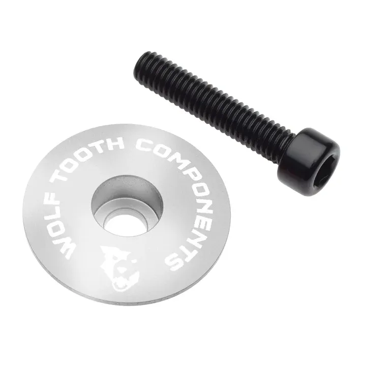 WOLF TOOTH COMPONENTS Ultralight Stem Cap and Bolt, 1-1/8&#39;&#39;