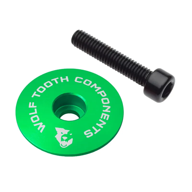 WOLF TOOTH COMPONENTS Ultralight Stem Cap and Bolt, 1-1/8''