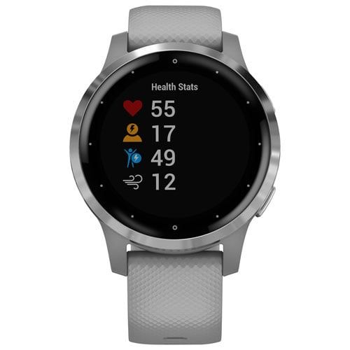 Garmin Vivoactive 4S Watch Color: Powder Grey