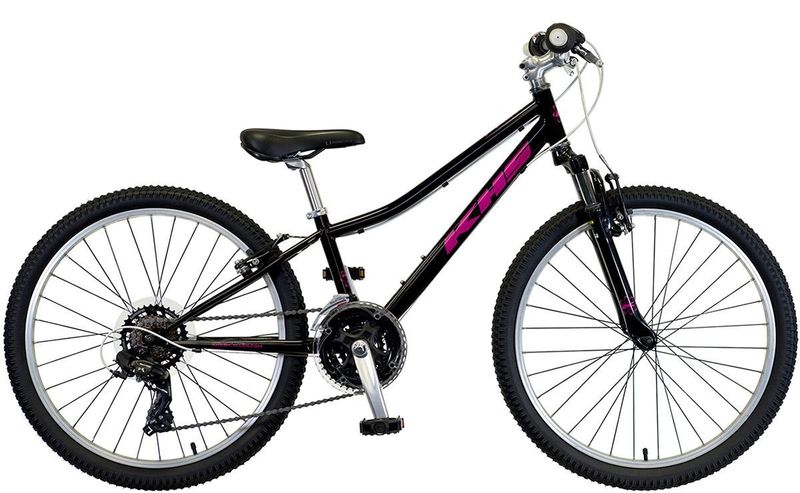 KHS T-REX 24&quot; KIDS SUSPENSION BIKE 40MM  BLACK PINK