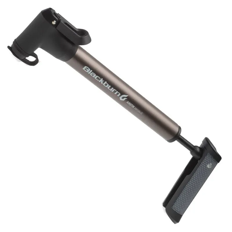 BLACKBURN AIRSTICK ANYVALVE MINI PUMP PEWTER