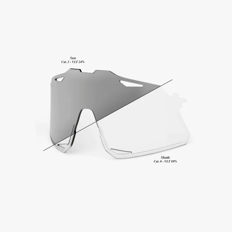 100% Hypercraft Replacement Lens, Photochromic (Clear/Smoke)