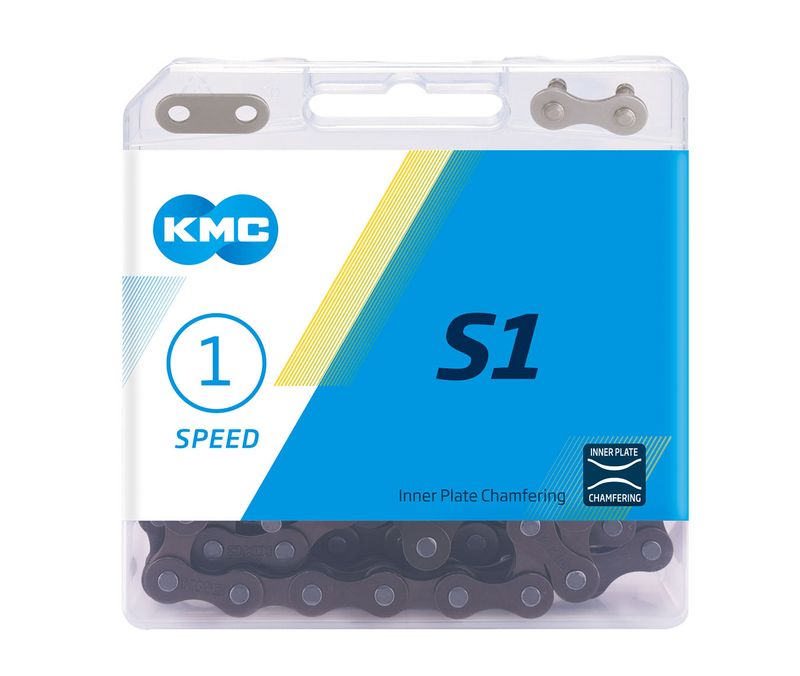 KMC, S1, Chain, Speed: 1, 1/8&#39;&#39;, Links: 112