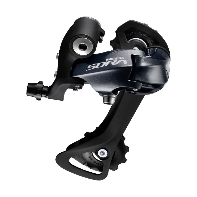 SHIMANO RD-R3000 Sora Rear derailleur, 9sp., GS, Black