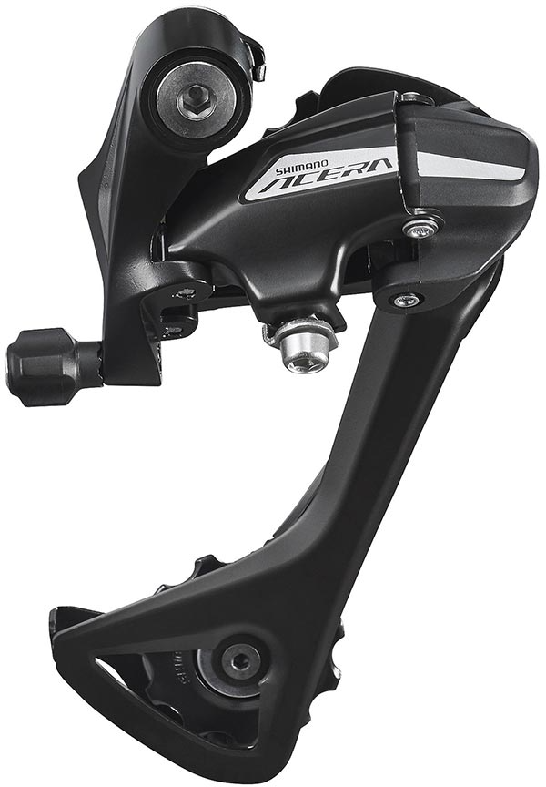 Shimano, Acera RD-M3020, Rear Derailleur, Speed: 7/8, Cage: SGS, Black