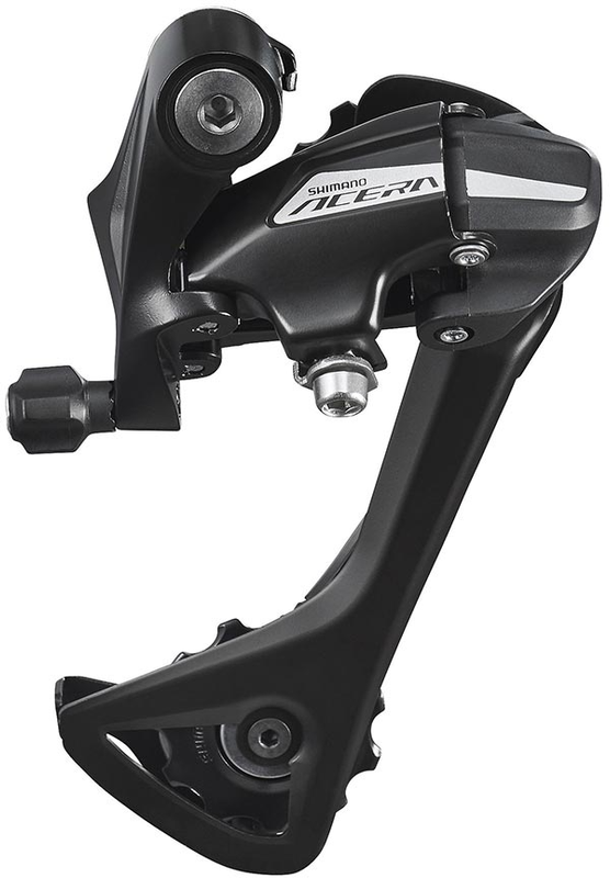 Shimano, Acera RD-M3020, Rear Derailleur, Speed: 7/8, Cage: SGS, Black