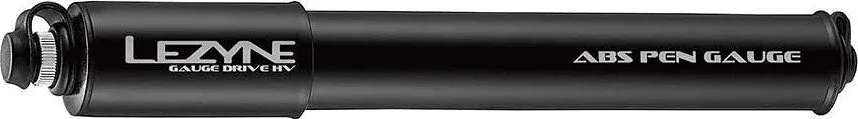 Lezyne, Gauge Drive HV, Pump, 90psi, Black, M, 232mm