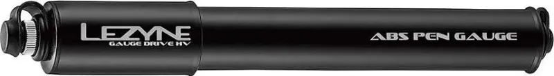 Lezyne, Gauge Drive HV, Pump, 90psi, Black, M, 232mm