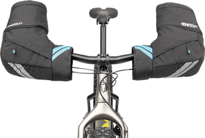 45NRTH Cobrafist Flat Bar Pogies - Black, One Size