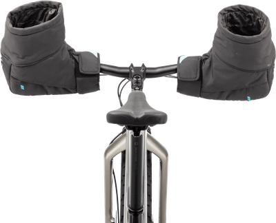 45NRTH Cobrafist Flat Bar Pogies - Black, One Size