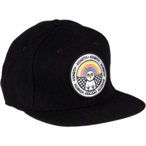 45NRTH Winter Wonder Wool Snapback Hat - Black, Adjustable