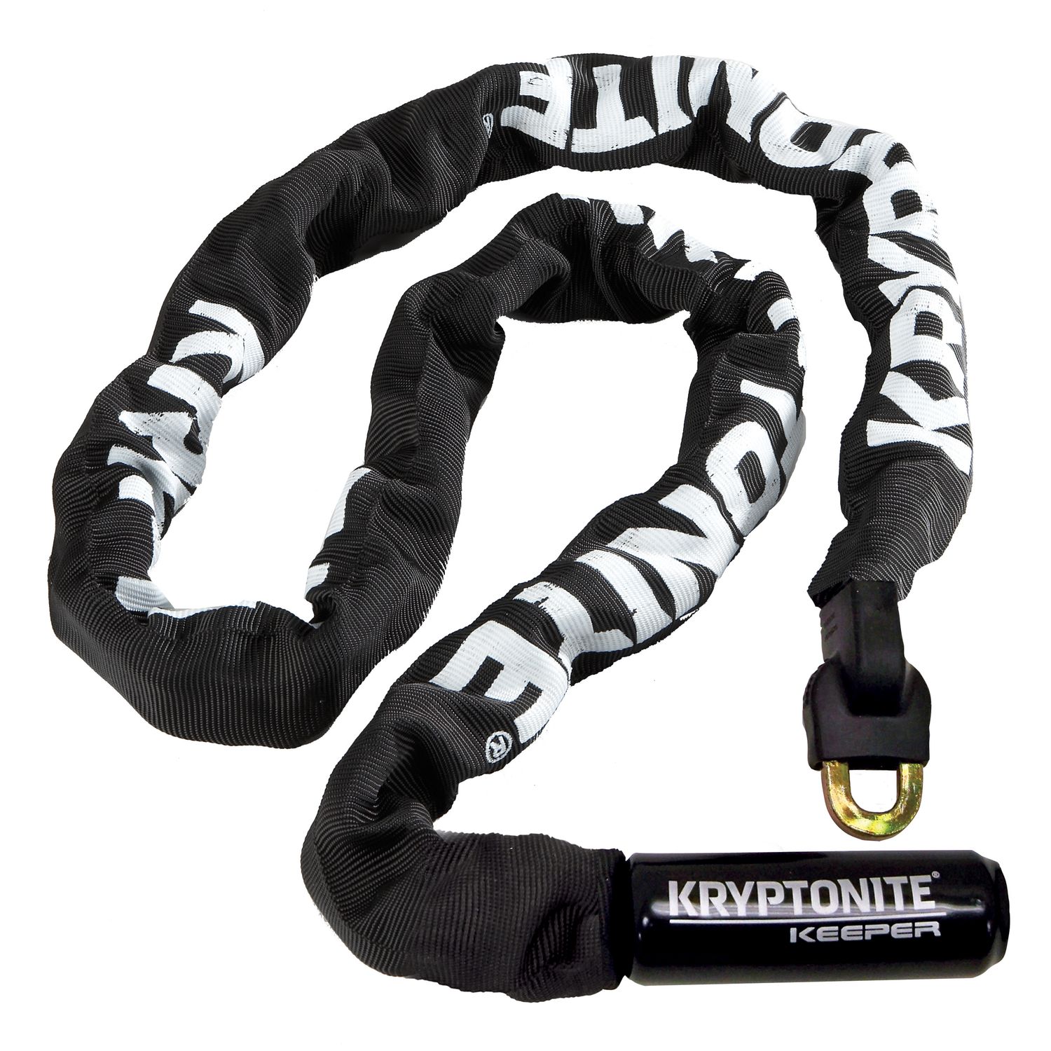 KRYPTONITE Keeper 712 Integrated Chain Black Lock
