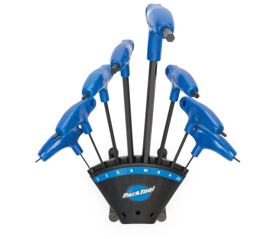 Park Tool PH-1.2 P-Handle Hex Wrench Set With Holder