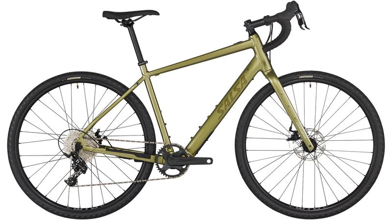 SALSA CONFLUENCE DROP BAR APEX GREEN