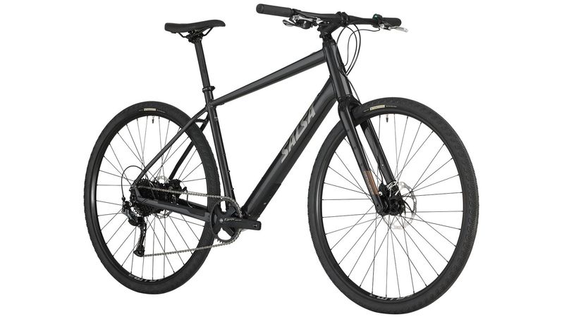 SALSA CONFLUENCE FLAT BAR ALTUS  BLACK
