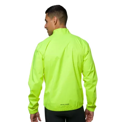 PEARL IZUMI Men&#39;s Quest Wind Breaker Rain Jacket Screaming Yellow
