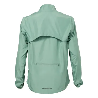 PEARL IZUMI Women&#39;s Quest Barrier Convertible Jacket Green Bay