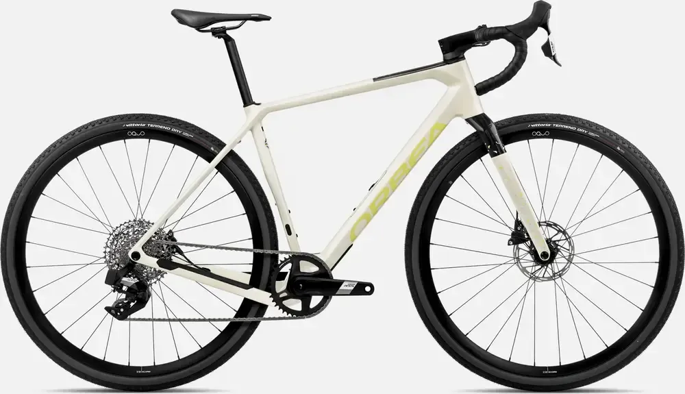 ORBEA TERRA M41eTEAM 1X SRAM AXS Ivory White - Spicy Lime