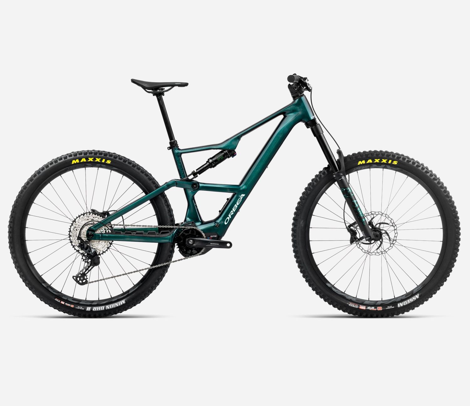 ORBEA RISE H20 20MPH 25 Escape Green-Splash Ice Green