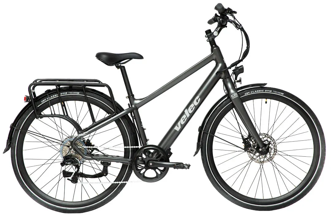 VELEC CITI 500 36V/10Ah  TOP BAR TITANIUM 24