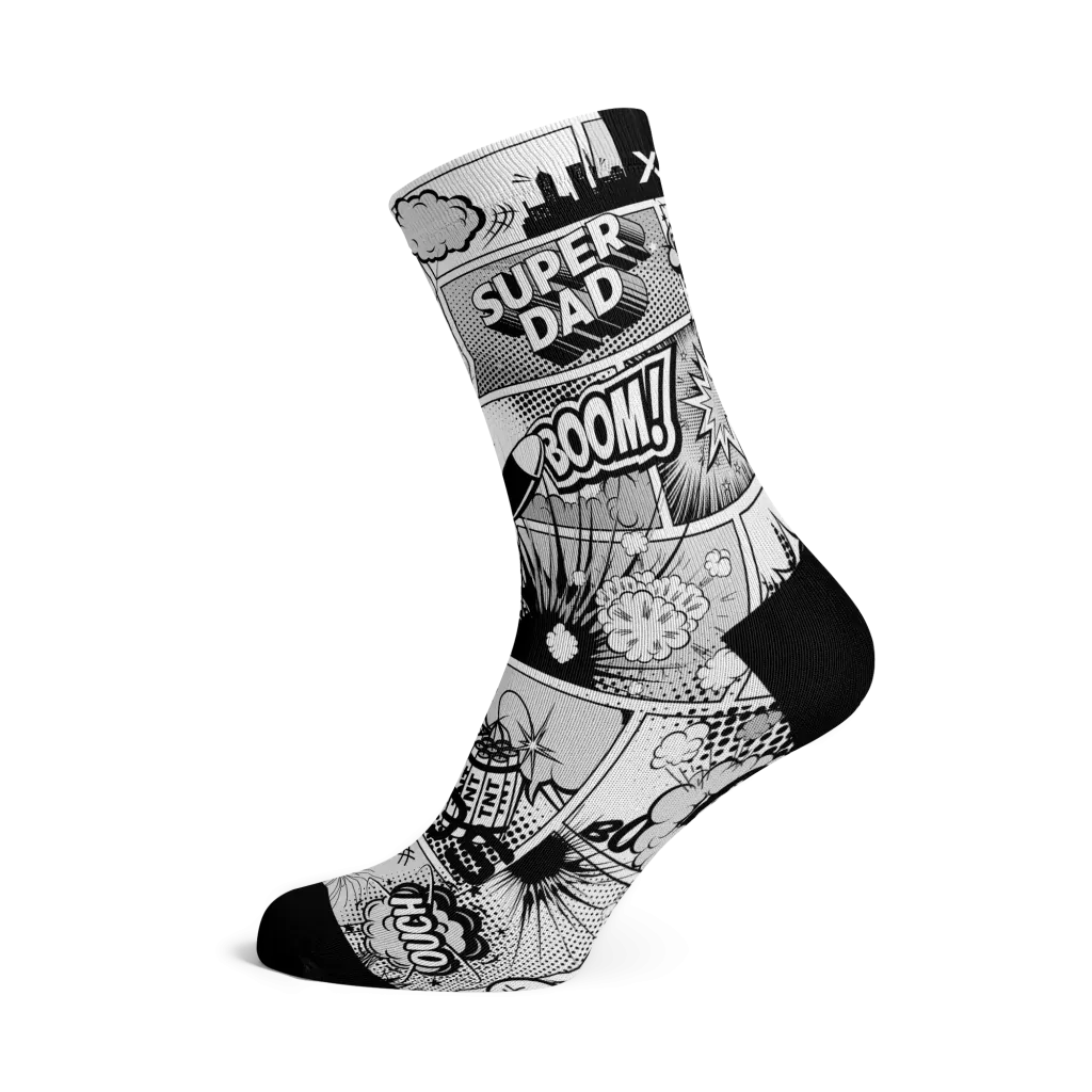SOX FOOTWEAR Crew Socks SUPER DAD