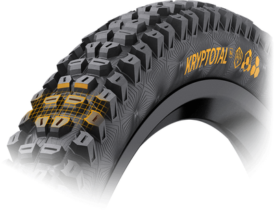 CONTINENTAL Kryptotal Rear Tire Folding Tubeless Black