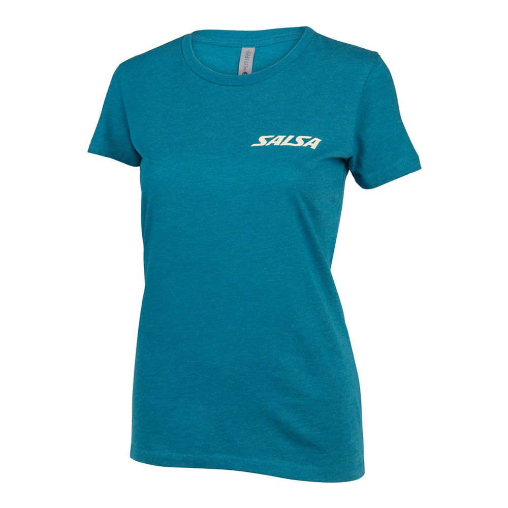 SALSA Campout T-Shirt Womens Teal