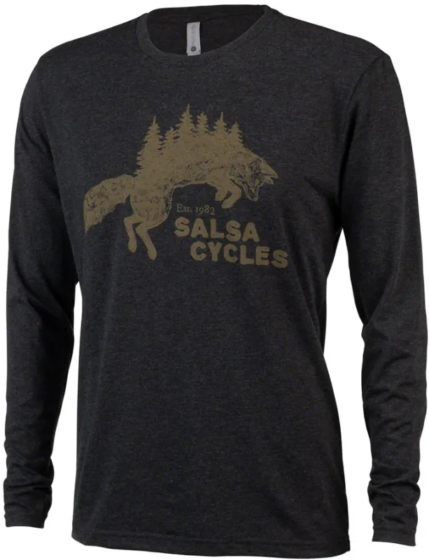 SALSA Forest Fox Long Sleeve Unisex T-Shirt