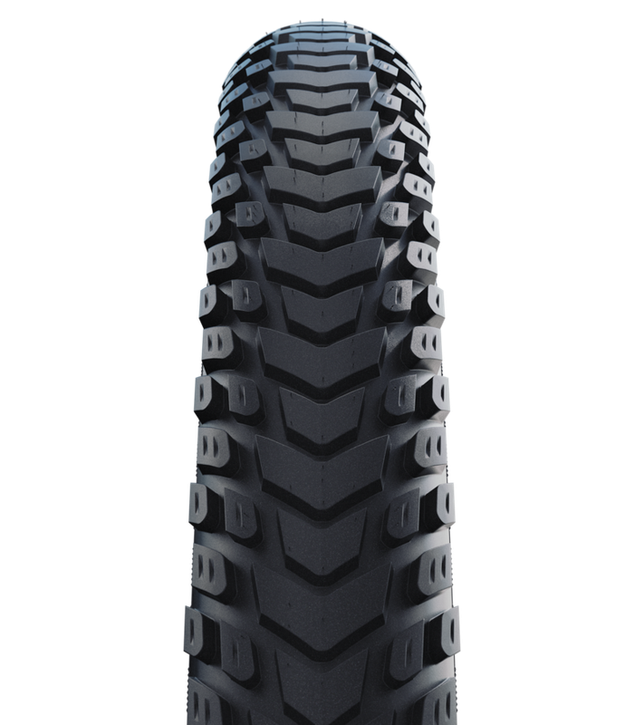 SCHWALBE Marathon Mondial Hybrid Tire 26''x2.00 Wire Clincher Endurance RaceGuard 67TPI Black