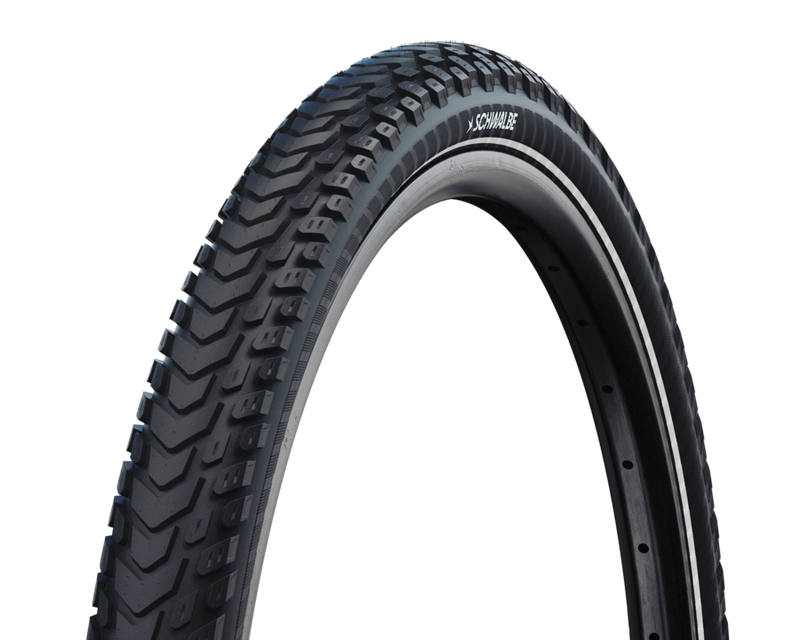 SCHWALBE Marathon Mondial Hybrid Tire 26''x2.00 Wire Clincher Endurance RaceGuard 67TPI Black