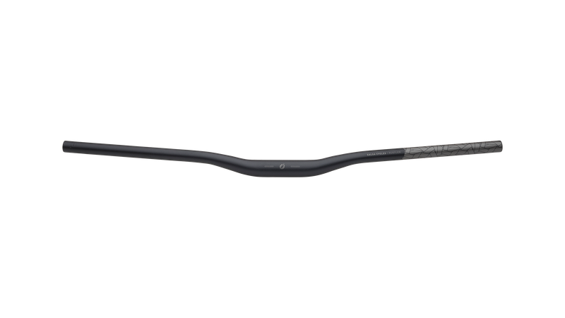 SALSA Rustler Carbon Riser Handlebar 31.8mm Black