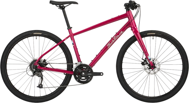 Salsa Journeyer Flat Bar Altus 650b Ruby Red