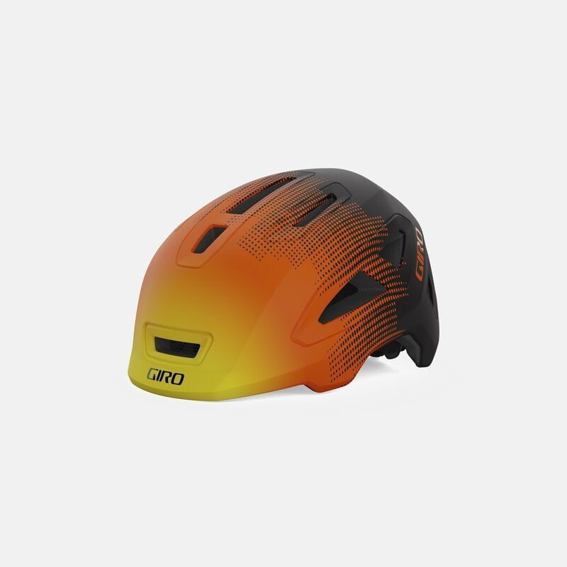 GIRO Scamp MIPS II Kids Helmet, Color: Matte Orange Towers, Size: X-Small