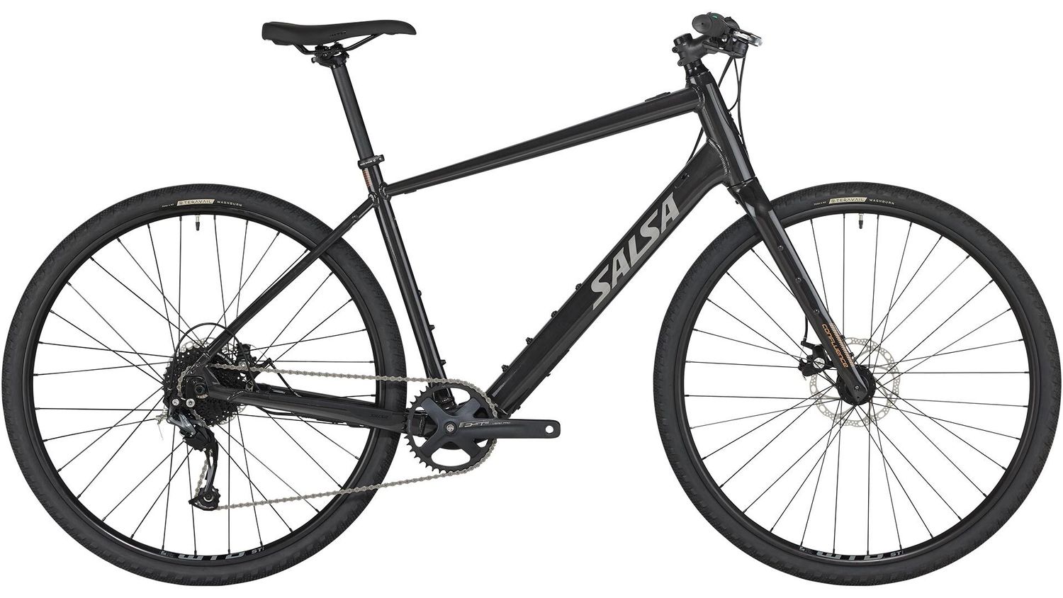 SALSA CONFLUENCE FLAT BAR ALTUS  BLACK