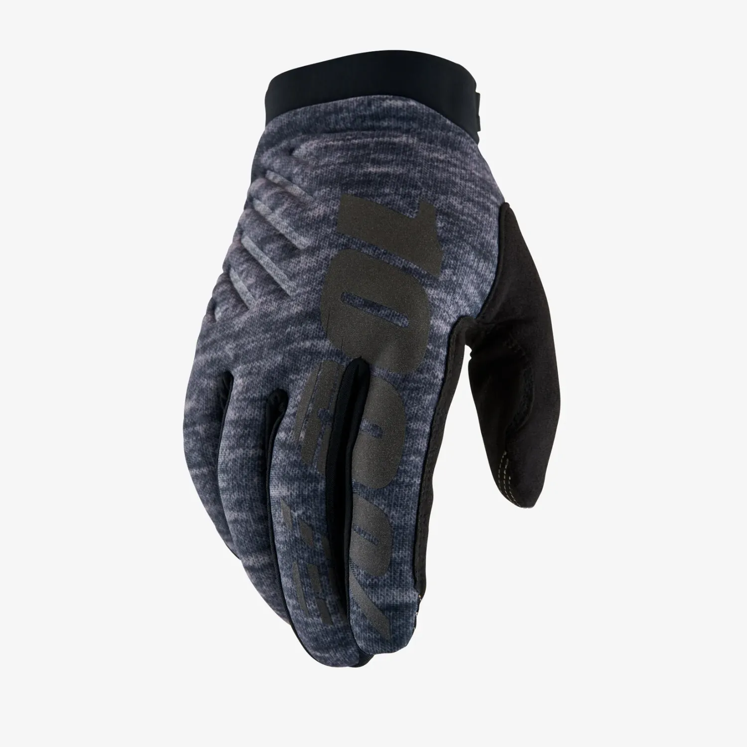 100% Brisker Cold Weather Gloves, Color: HEATHER GREY, Size: SMALL