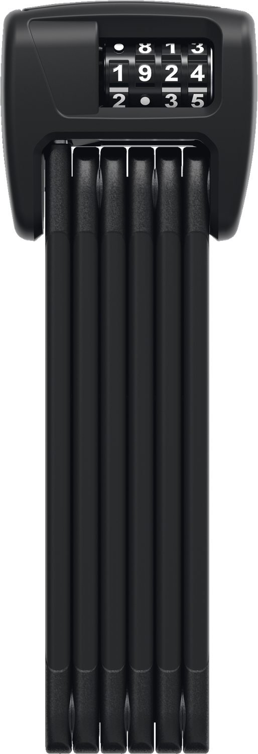 ABUS Bordo 6000C Folding Lock Combination 90cm 3' 5mm BLACK