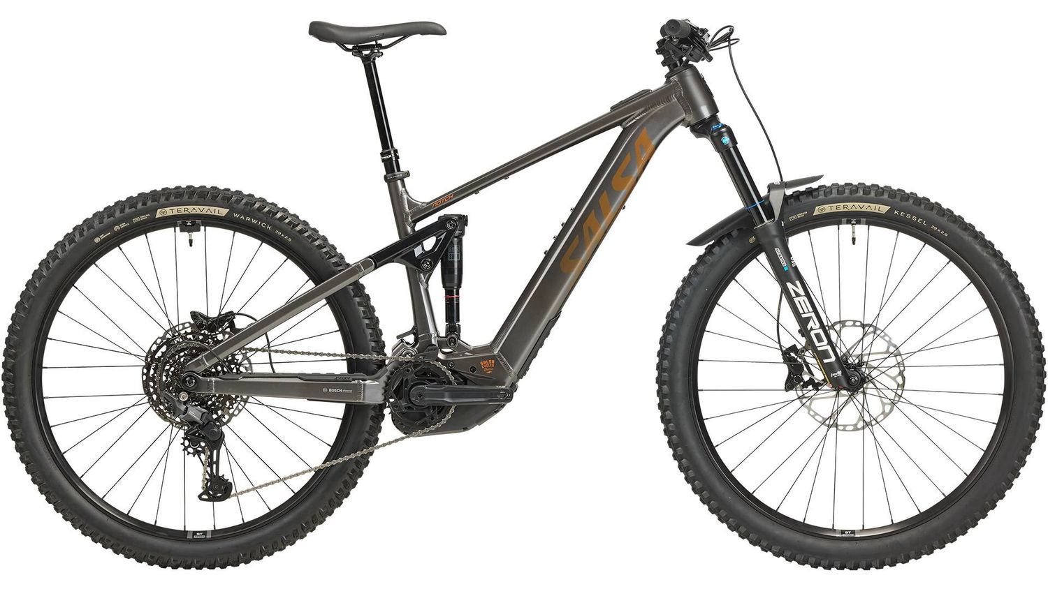 SALSA NOTCH CUES 10 CHARCOAL BLACK EBIKE
