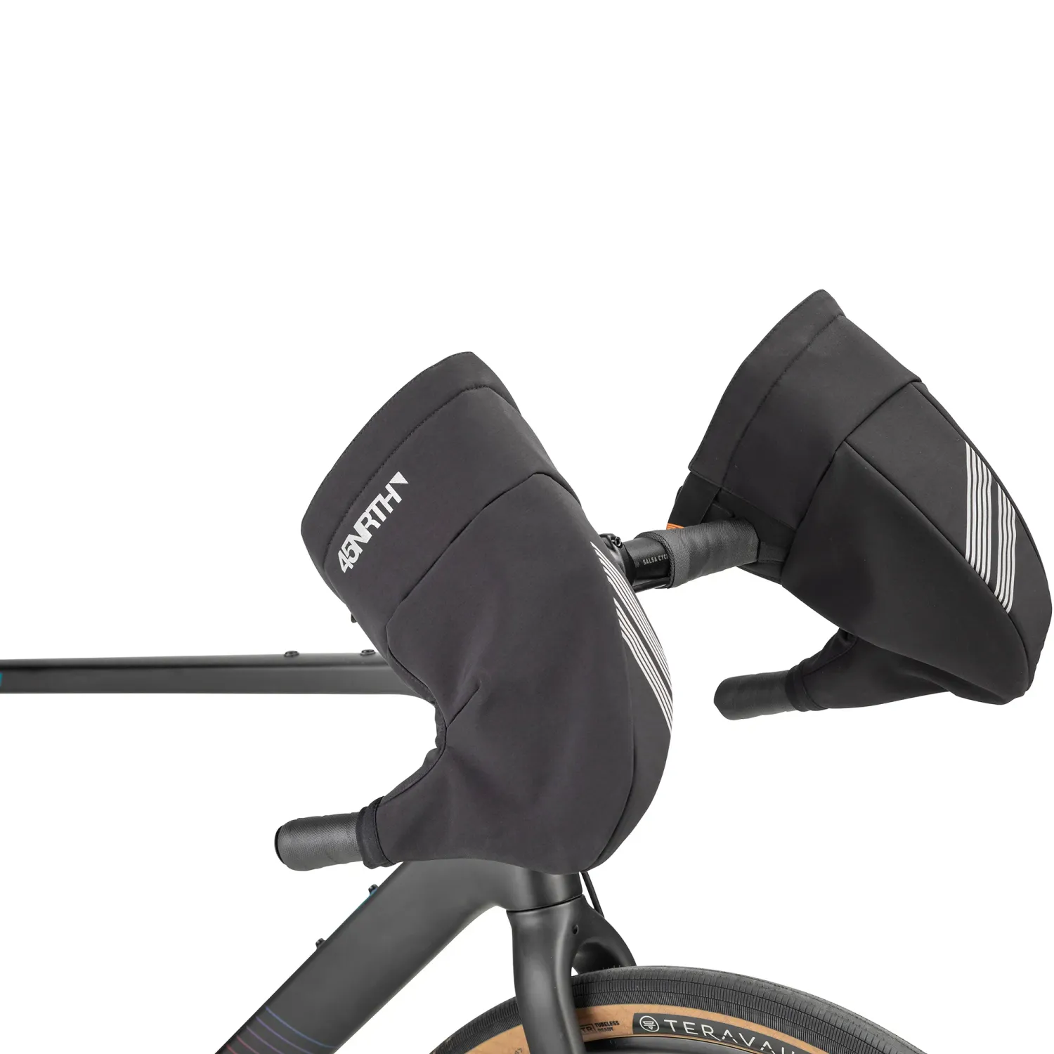 45NRTH Draugenklaw Drop Bar Pogies - Black, One Size